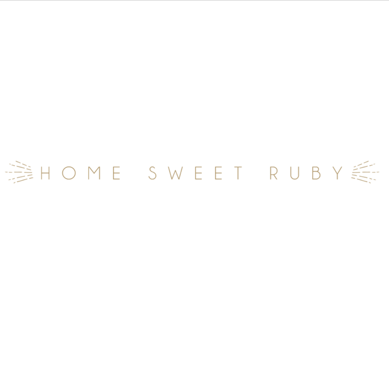 Home Sweet Ruby