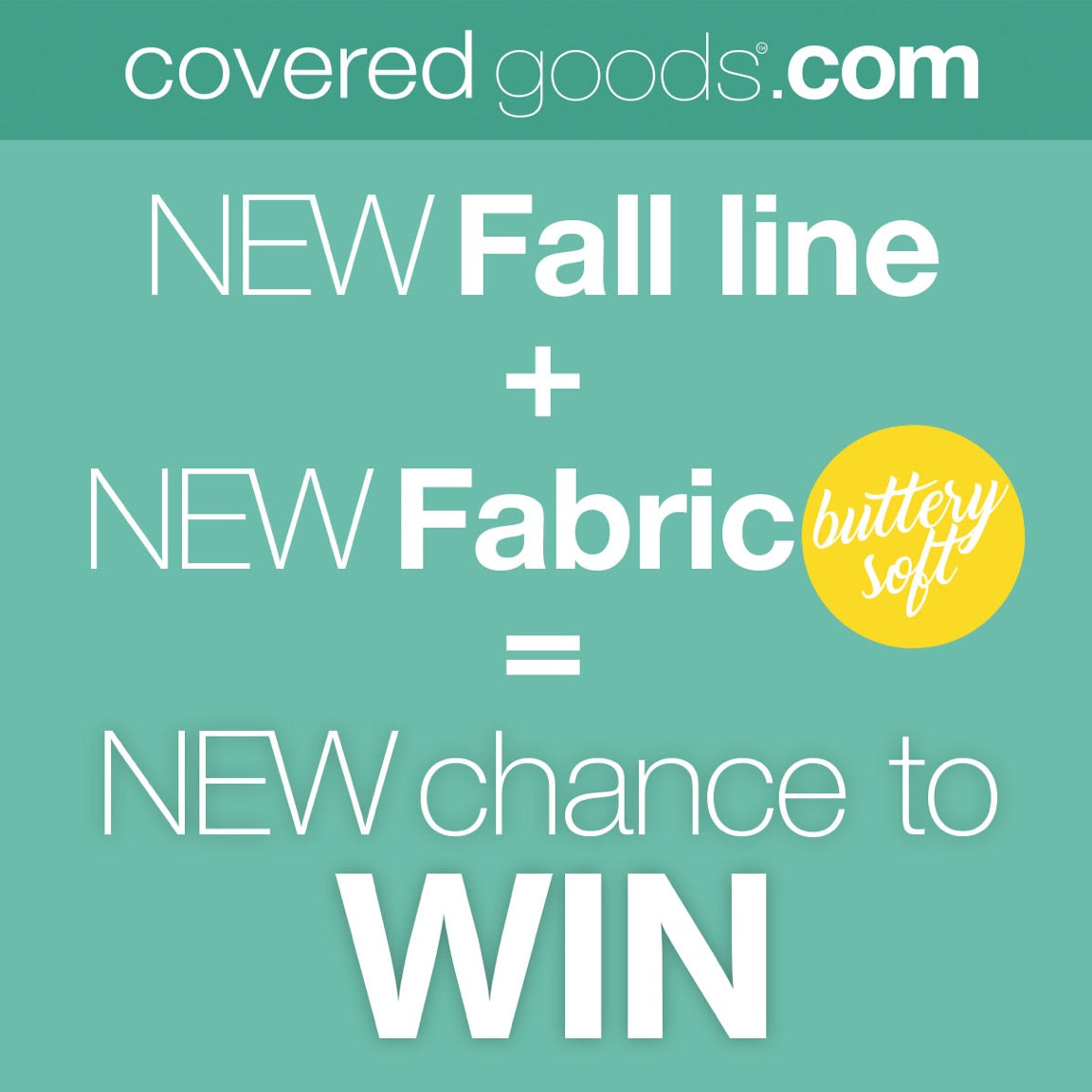Some Big Announcements about Our New Line (+ Enter to Win!)